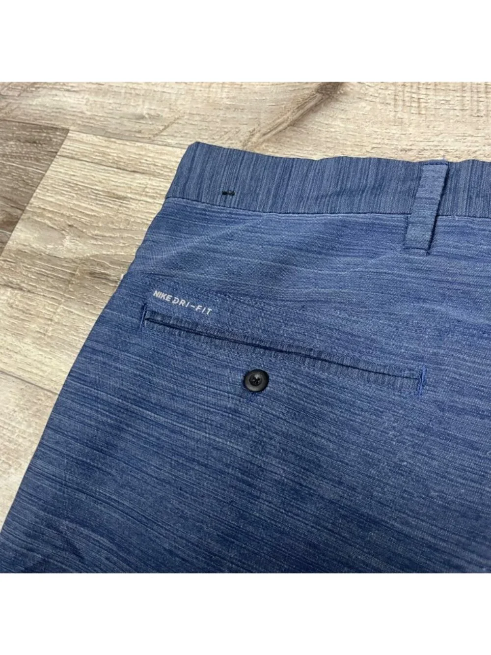 Hurley Athletic Mid Rise Cutback Hybrid Shorts Obsidian Blue Men’s Size 30